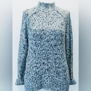 Sonoma Goods For Life, Blue Crew Neck Sweater, NWT